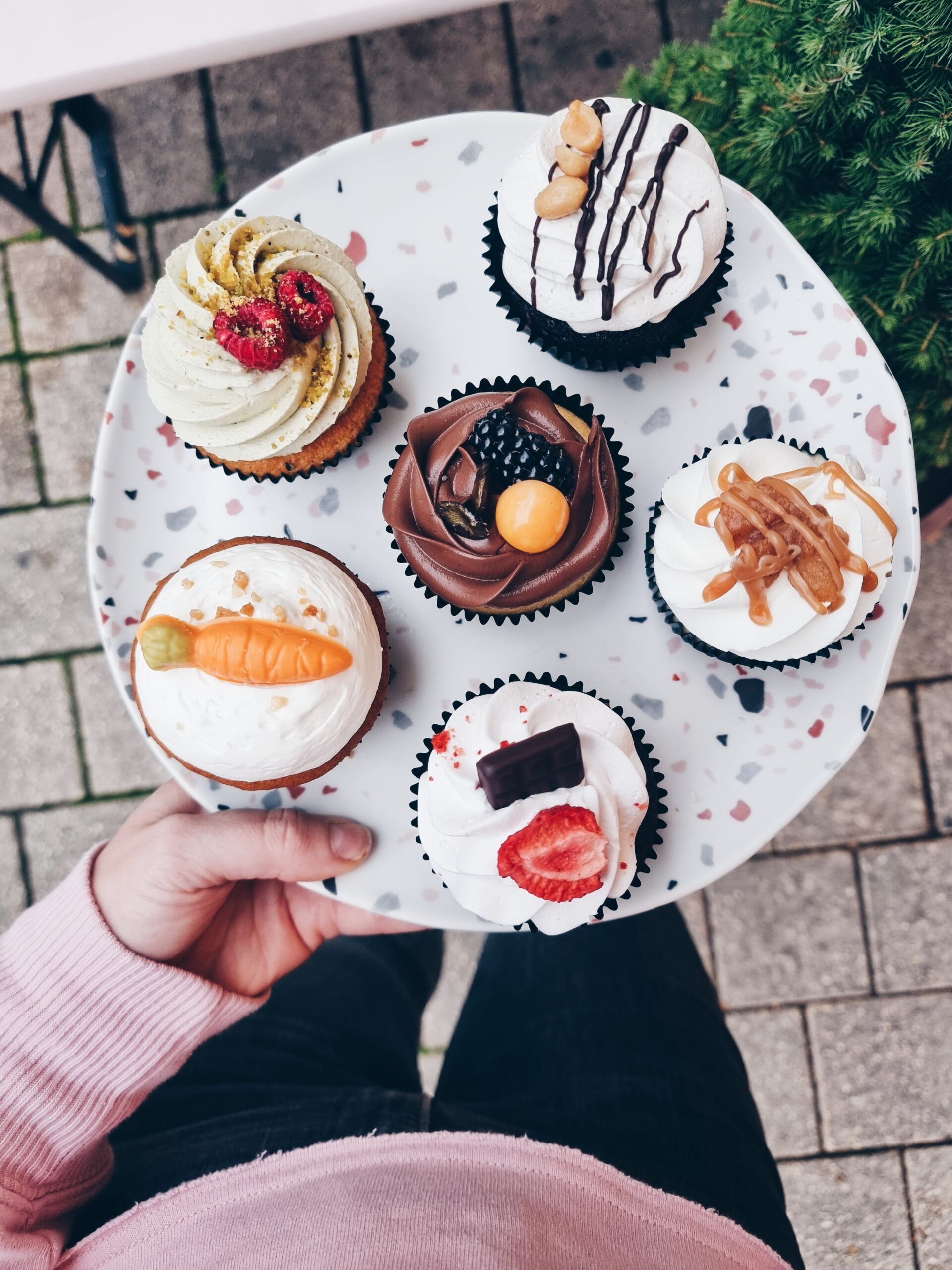 12er Cupcake Box gemischt Cupcakes&Bagels Stuttgart