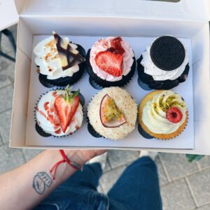 6er Cupcake Box gemischt