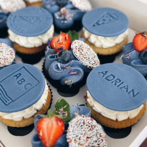 Einschulung Cupcake Box 6er