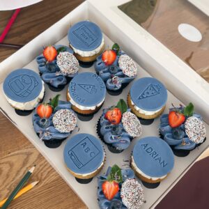 Einschulung Cupcake Box 12er
