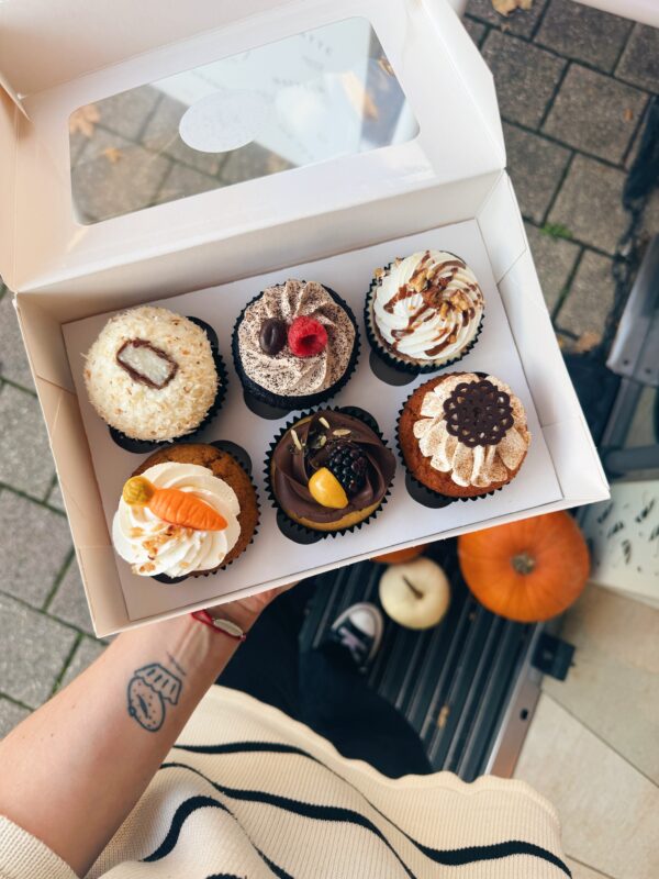6er Cupcake Box gemischt