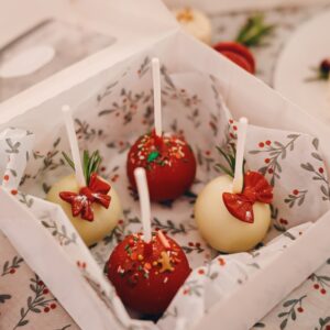 4er Weihnachten Cake Pop Box