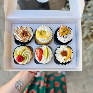 6er Cupcake Box gemischt