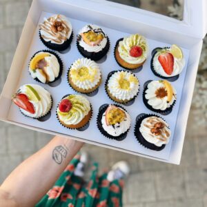 12er Cupcake Box gemischt