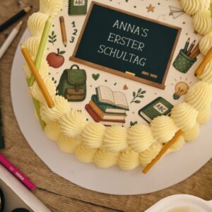 Einschulung Torte Midi